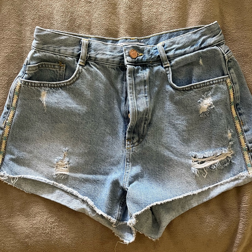 Zara Blue jean shorts